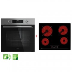 Teka Φούρνος Ηλεκτρικός Άνω Πάγκου 70lt 59.5cm HSB6468SS με Κεραμικές Εστίες TBC64010